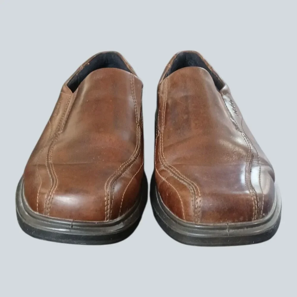 Ecco Men's Helsinki Comfort Loafers Brown Size 43 EU (9 US)